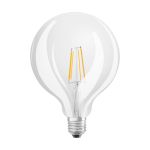 Ledvance Classic LED E27 Globe Filamento Chiara 4W 470lm - 827 Bianco Molto Caldo | Sostitua 40W