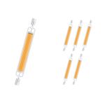 Confezione Multipack 6x Philips Corepro LED Lineair R7s 118mm 7.2W 850lm - 840 Bianco Freddo | Sostitutiva 60W
