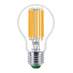 Philips MASTER LED Bulbo Ultra Efficient E27 Pera Chiara 7.3W 1535lm - 827 Bianco Molto Caldo | Sostitutiva 100W