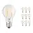 Confezione Multipack 10x Ledvance CLASSIC LED E27 Pera Filamento Chiara 7.5W 1055lm - 827 Bianco Molto Caldo | Dimmerabile - Sostitutiva 75W