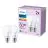 Confezione Multipack 2x Philips Bulbo LED E27 Pera Ghiaccio 8W 806lm - 827 Bianco Molto Caldo