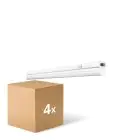 Confezione Multipack 4x Ledvance Reglette LED Linear Compact Interruttore 8W 800lm - 830 Luce Calda -  | 60cm