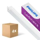 Confezione Multipack 4x Philips Reglette LED Ledinaire BN021C 20W 1900lm - 830 Luce Calda -  | 120cm