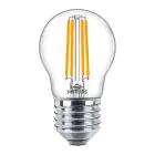Philips Corepro LED Lustre E27 Sferica Filamento Chiara 6.5W 806lm - 827 Bianco Molto Caldo | Sostitutiva 60W